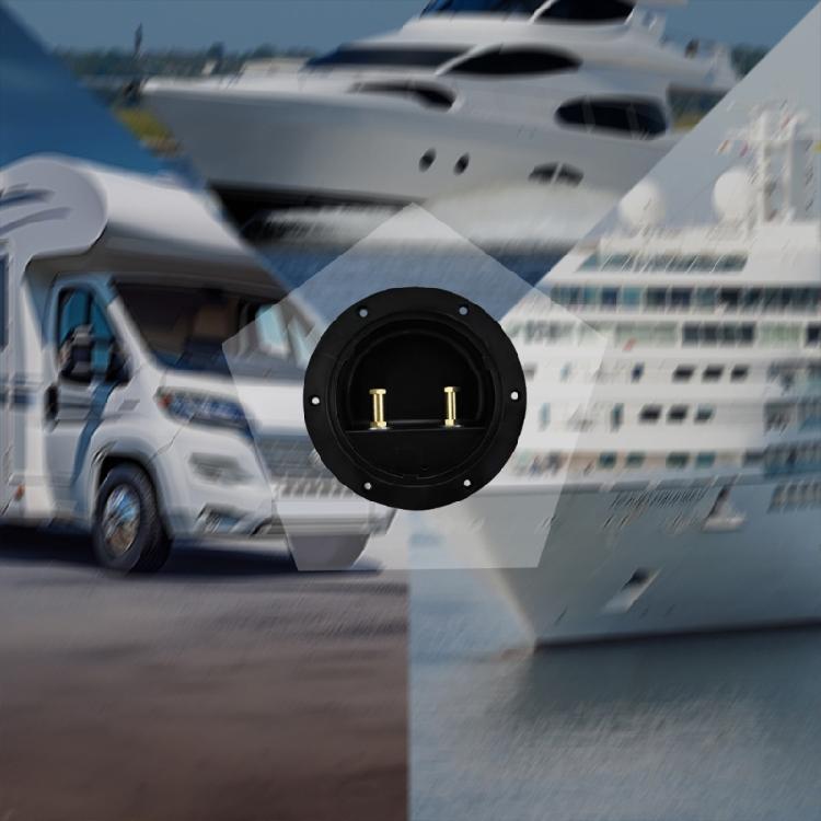 Power Supply Junction Box Electricity Junction Box 32V Electricity Terminal Connection Fishing Boat Power Supply Base