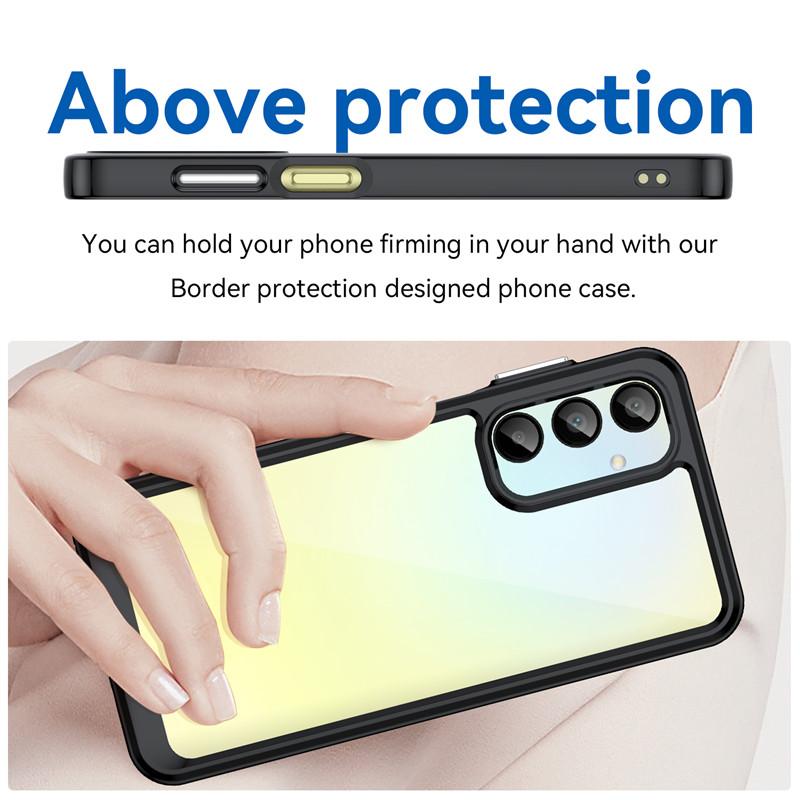 For Samsung Galaxy A16 5G Case Samsung Galaxy A16 5G Cover Shockproof Clear PC TPU Phone Back Cover For Samsung Galaxy A16 5G