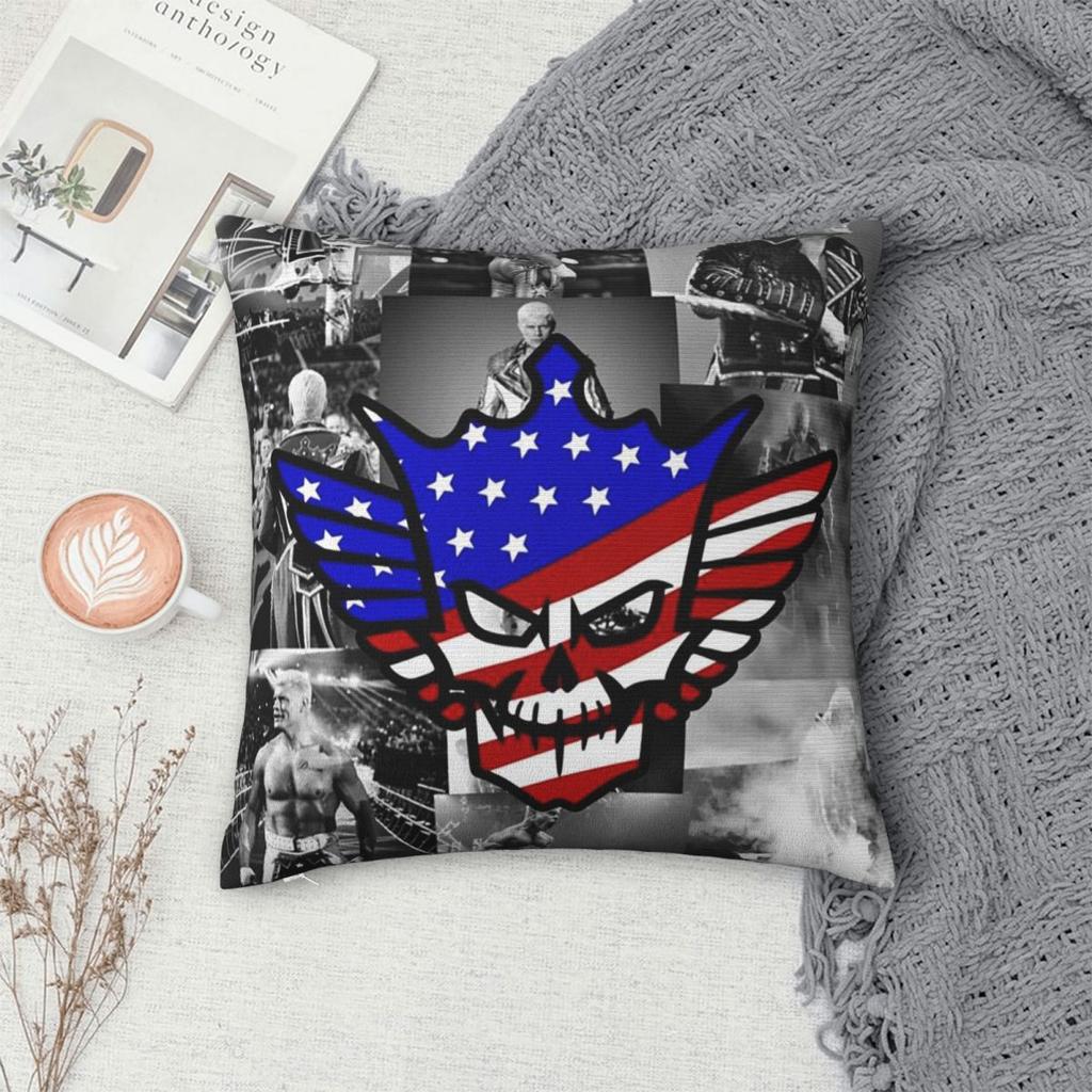 Im Ring Cody Rhodes American Nightmare Kissenbezug Kissenhülle Kissen Überwurf für Zuhause Schlafzimmer Auto