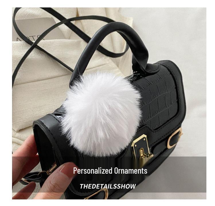 Spring 2024 Korean Style Stone Pattern Handbag - Trendy Women's Shoulder Bag