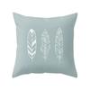 Colorful Feather Pillowcase Sofa  Abstract Bull  Car Decoration Cushion Cover Homeware