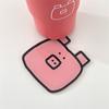 Cute Cartoon Acrylic Coaster Cup Mat Pad Mug Holder Mat Coffee Drinks Placemats Heat-resistant Bowl Mats & Pads Table Decoration