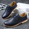 Non Slip and Waterproof Men's Leather Shoes Round Toe Flat Male Casual Shoe Footwear Offer On Sale Comfortable Classic Original