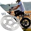 Electric Bicycle Disc Brake Rotor 160MM/170MM  6 Hole For Ebike E-Scooter 2.3mm/2.5mm/3mm Thickened Disc Cycling Accessories