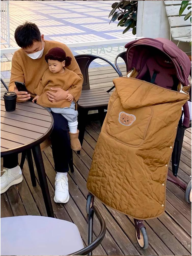 Windproof Stroller & Baby Carrier Blanket - Winter & Autumn Cloak