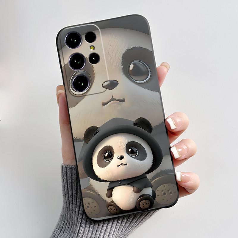 Oukitel C61 Pro maciņš Oukitel C61 GT vāciņš Luksusa Jauka Sirds Zaķis Smieklīgs Melns TPU Mīksts Silikona Aizsargājošs Tālruņa Maciņš