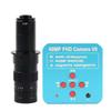 60MP HD HDMI/USB Digital Industrial Microscope: 180X/300X/200X/500X Magnification Camera