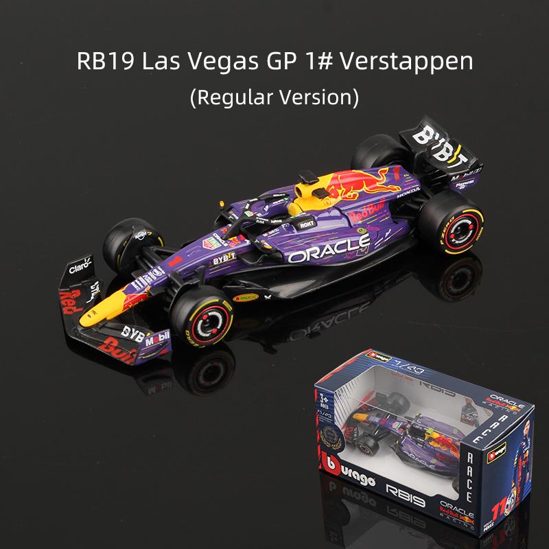 Bburago 1:43 Verstappen F1 Alloy Car Model Red Bull Racing RB16B RB19 RB20 RB21 Static Diecast Toy