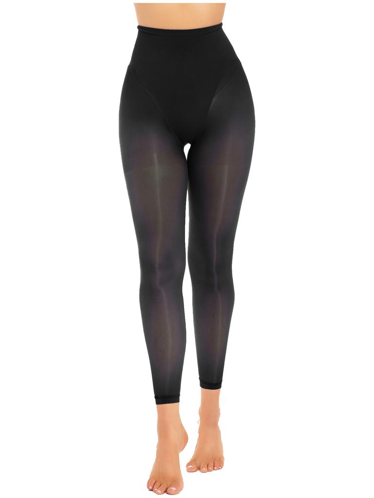 Ladies See Through High Waist Skinny Pants Open Crotch or Regular Stockings Honeymoon Gift