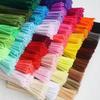 Macaron Wool Yarn Pipe Cleaners Flower Bouquet DIY Material Pack Dense Wool Strips