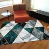 Light Luxury Geometry Carpets Modern Living Room Large Area Rugs Home Sofa Chair Side Soft Mat Room Decor Doorway Hallway Carpet