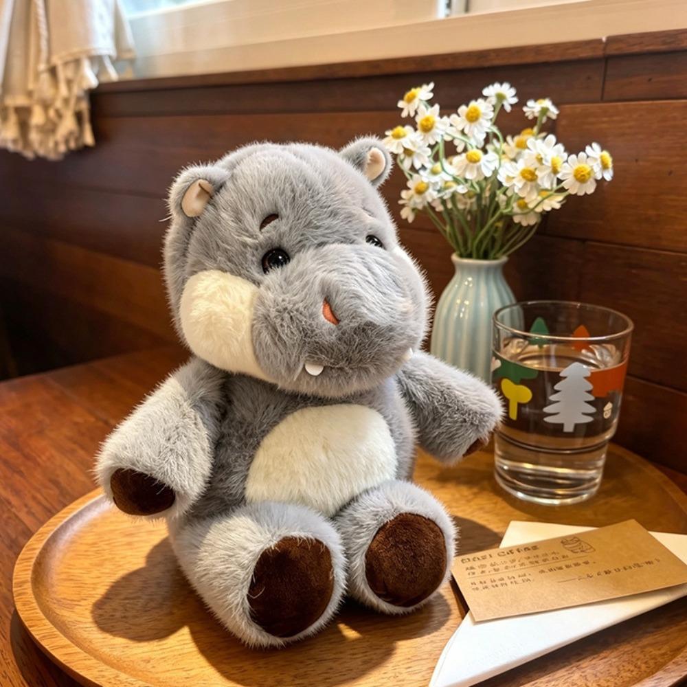 Emotional Support Hippo Stuffed Animal Plush Pillow Cute Stuffed Animals Plush Plush Pillow