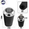 5/6 Speed Gear Shift Knob Leather Shifter Lever Arm Headball For MAZDA 3 BK BL 5 CR CW 6 II GH CX-7 ER MX-5 NC III 23 MT