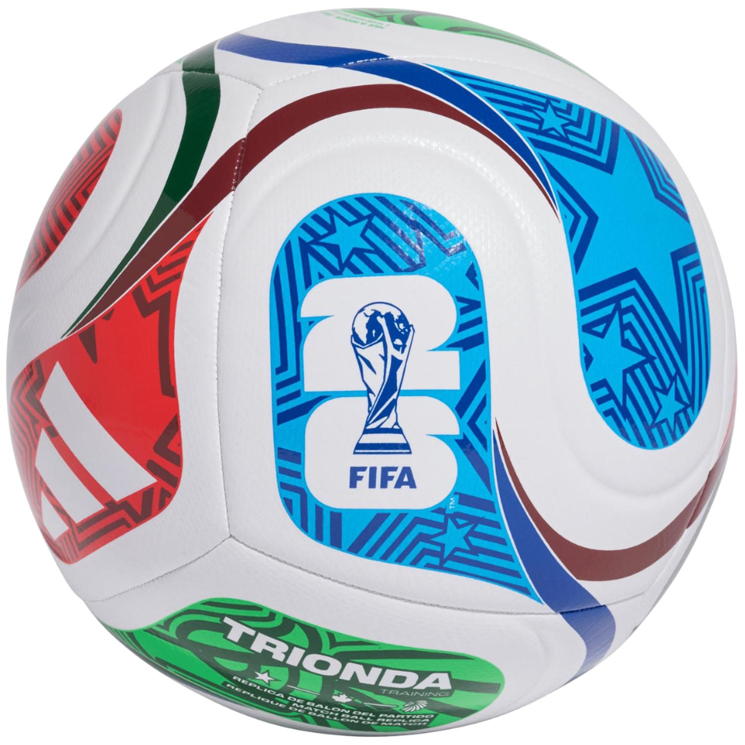 adidas FIFA Weltmeisterschaft 26 Trionda Trainingsball, Unisex weiß Fußball 5 weiß