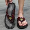 Men  Flip Flops Slippers Gladiator Sandals Outdoor Summer Roman Sandals Open Toe Beach Shoes Plus Size