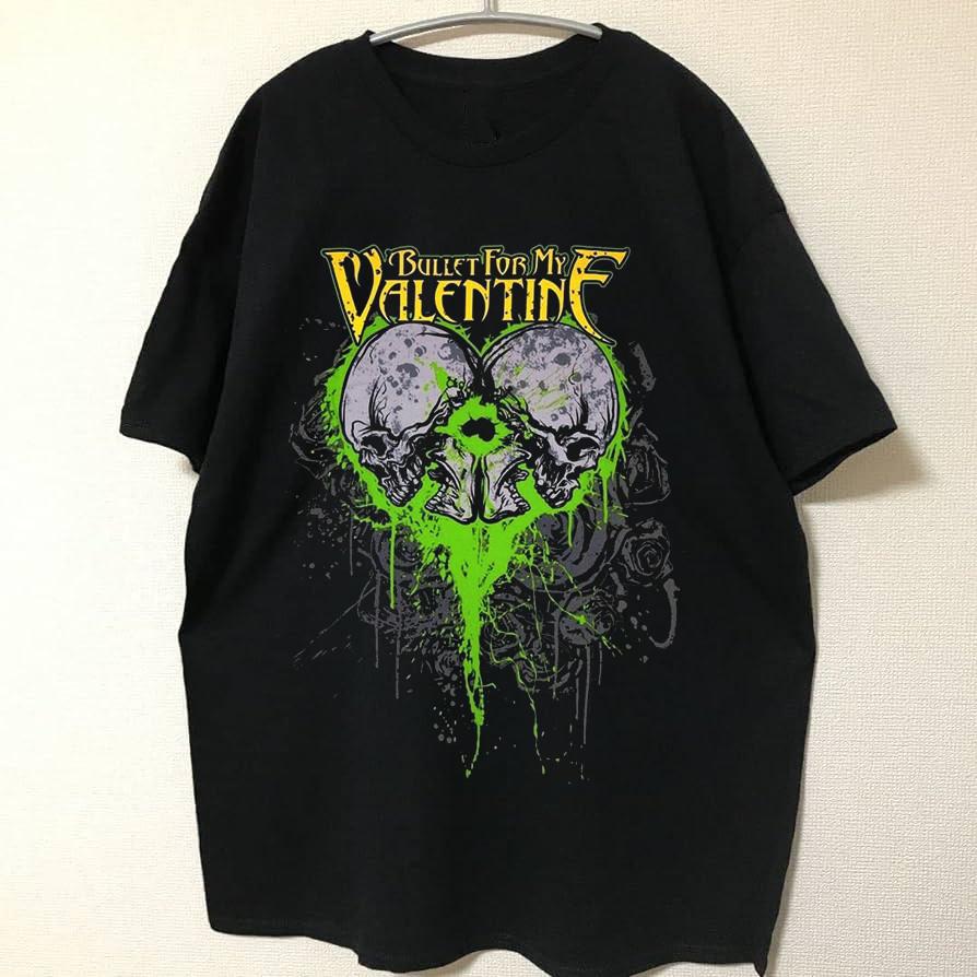 Футболка унисекс Bullet For My Valentine Черная Полный размер S-5XL XXL