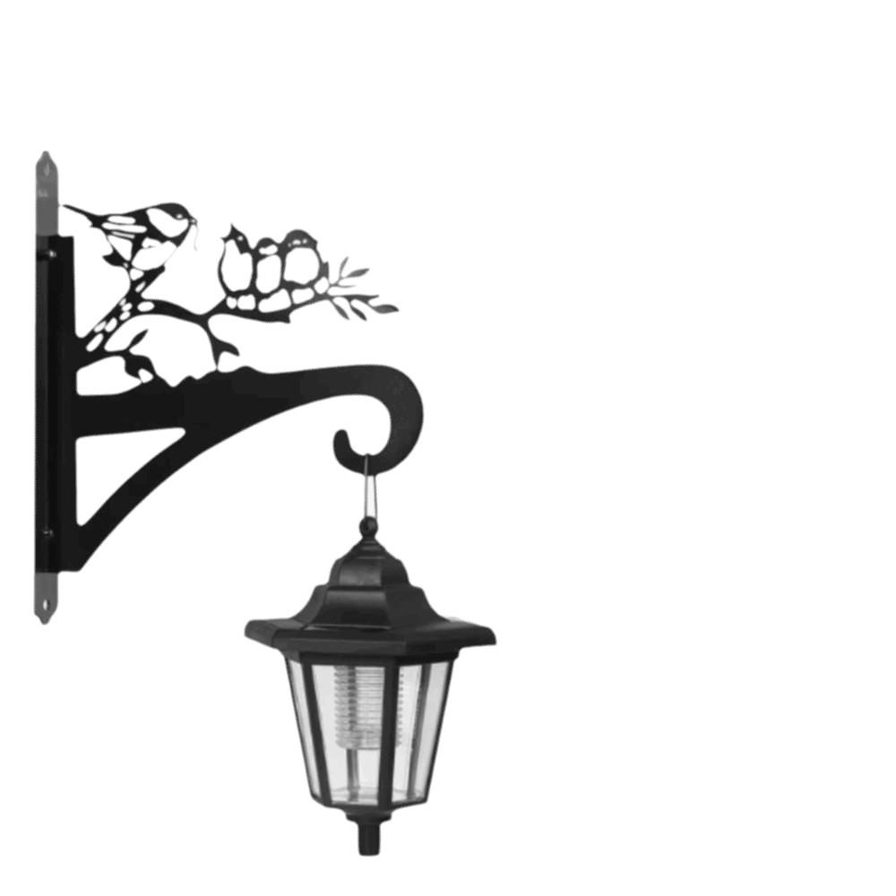 Wrought Iron Animal Shape Hanging Bracket Wall Mount Hanging Holder Balcony