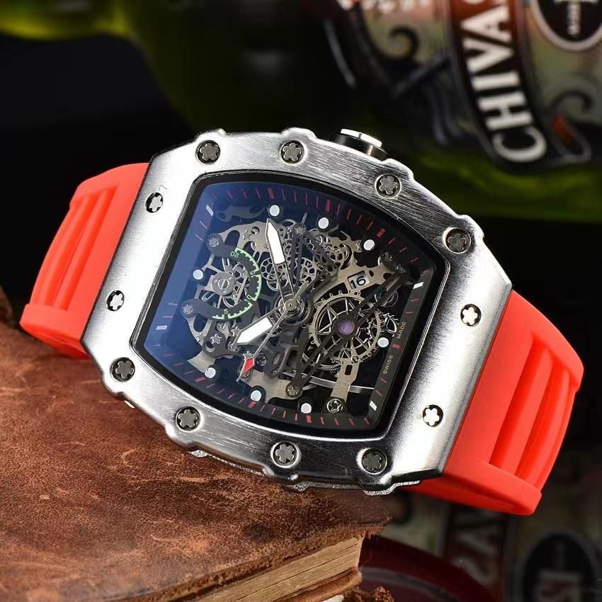 Best-Selling New Richard Skeleton Barrel Sport Men's Watch