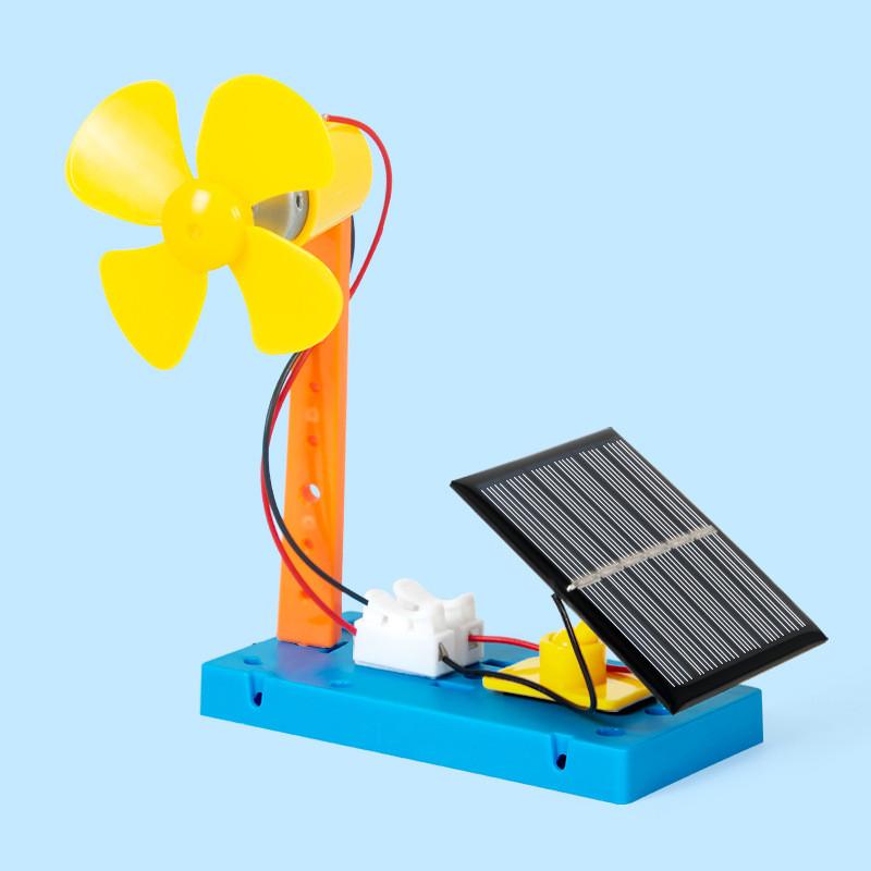 

Науковий експеримент DIY Набір сонячного вентилятора з технологією відновлюваної енергії для освітніх дитячих проєктів