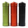 Compact Waterproof Aluminum Pill Bottle Keychain for Outdoor First Aid Tablets
