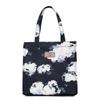 Women's Large Capacity Letter Print Handbag Nylon Shoulder Bag Student Tote Bag