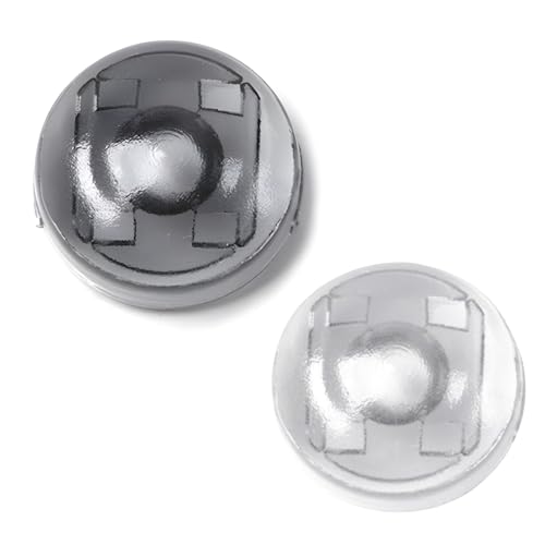 

aninako Auto Light Sensor Cover 2 Pieces Clear Cover Cover Auto Sensor Light Car Universal Translucent 0.7 inches (18 mm) Automatic Dimming Senso