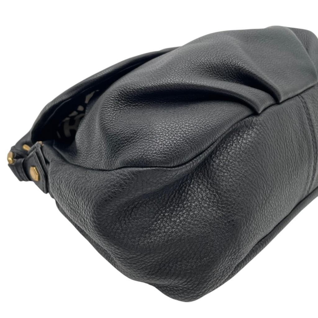 Used MARC BY MARC JACOBS 2way Shoulder Bag Classic Q Lil UkitaShoulder Bag black/gold leather Women