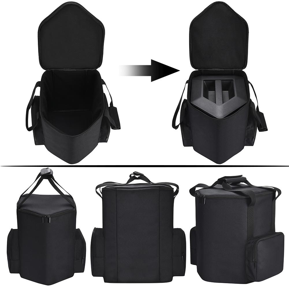 Carrying Storage Bag Dual Zipper Travel Case with Pockets Fall Preventive Big Capacity Carrying Case Suitable for Bose S1 Pro