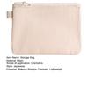 Mesh Storage Bag with Zipper Lightweight Breathable Makeup Bag Double Layer Large Capacity Storage Pouch for Travel And Business Trips