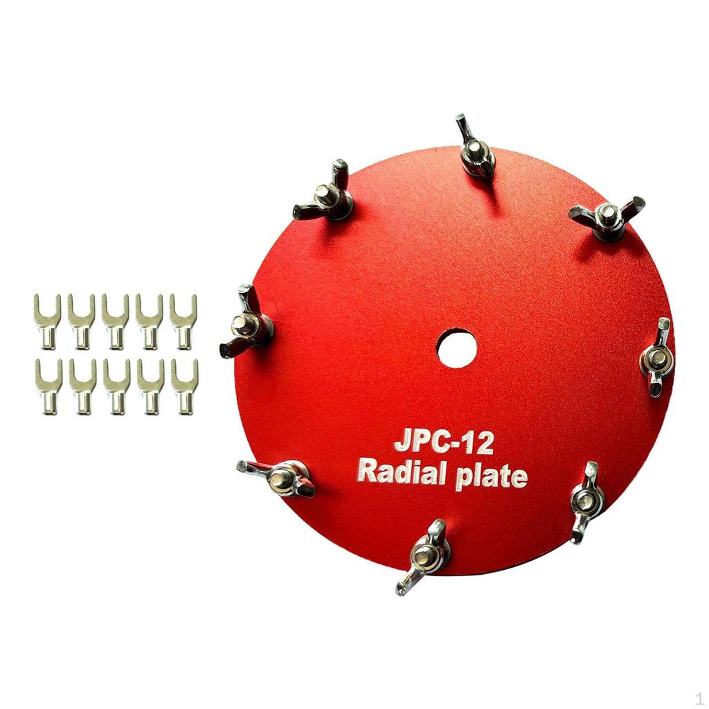 Grounding Plate W/ Fork Terminals Accessories (Terminal Wire Hole 10mm) Counterpoise Replaces
