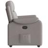 Recliner Chair Taupe Fabric