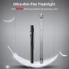 Mini LED Keychain Flashlight Rechargeable EDC Torch with Pen Clip COB Pocket Lantern Work Light with Magnet for Outdoor Camping