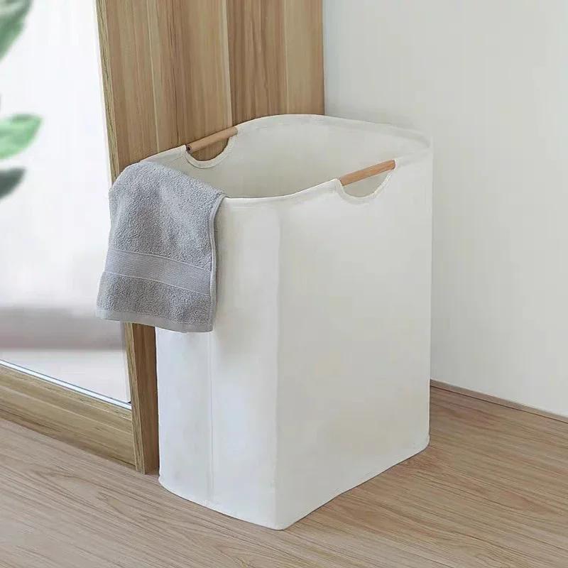Large Capacity Collapsible Dirty Clothes Storage with Handle for Bathroom Laundry Hamper Collapsible Laundry Storage Basket