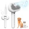 Gagaciso Pet Brush New for Dogs and Hair Spray USB Steaming Cat Slicker Cat Dog Pet Grooming Brush for and Long Fully Gentle on the Suitable for Cats