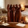Cartoon Friendship Sculpture Realistic Desktop Decorations  Courtyard