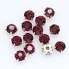 3-10mm Silver Base Hand-Sewn Glass Rhinestones for Clothing, Handbags, Belts, and Accessories
