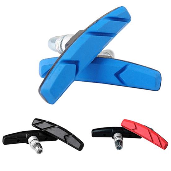 1 Paar Mountain Road Fahrrad Radfahren Fahrrad Gummi V Bremse Halter Schuhe Gummi Pads Blöcke