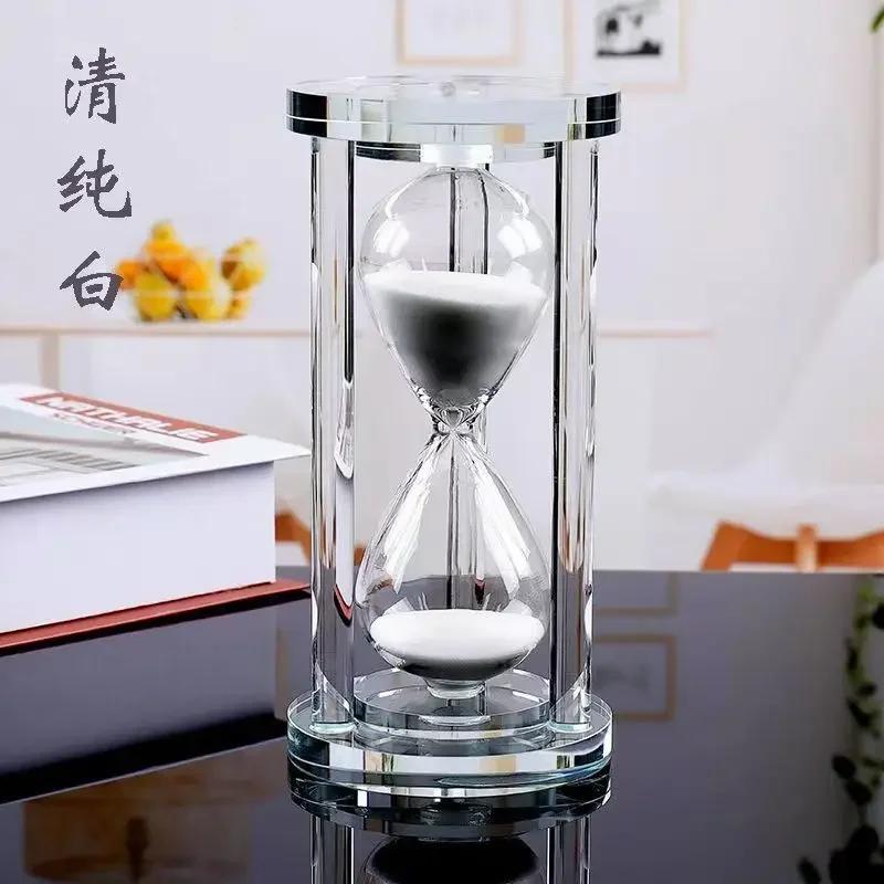 15-60 perces Homokóra Homokóra Konyhai Iskola Modern kristály óra Üveg Homoküveg Homokóra Tea időzítők Otthoni dekorációs ajándék