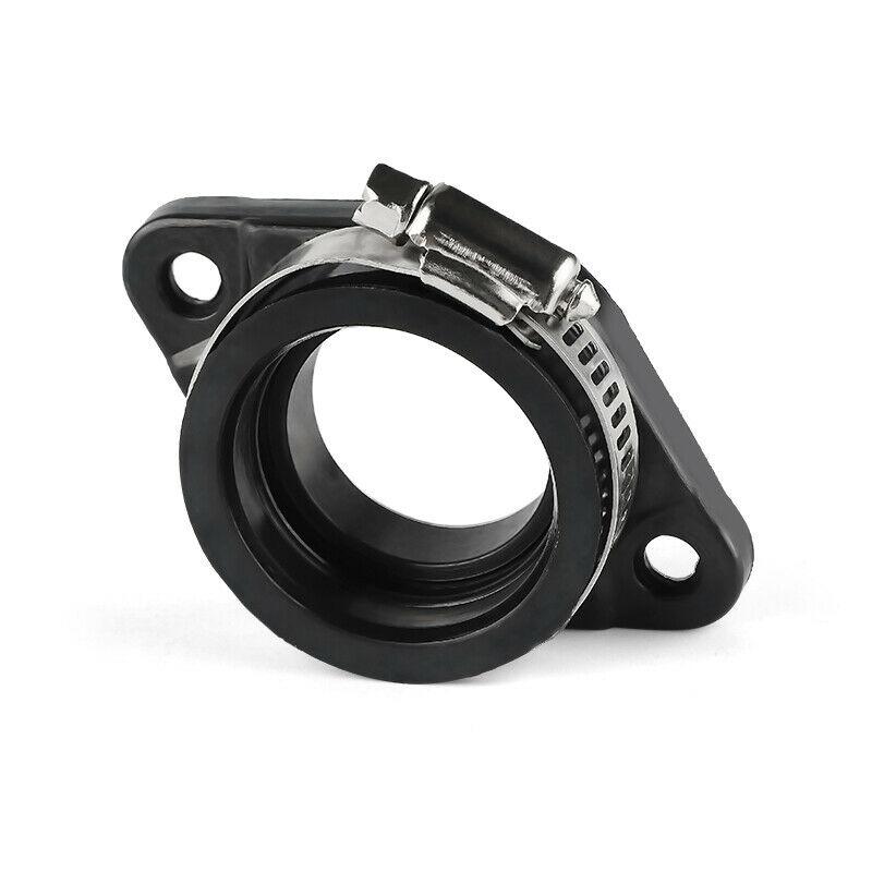 Motorrad Vergaser Adapter Für XV400, XV500, XV535 – 2 Stück Mit O-Ringen, Schwarz