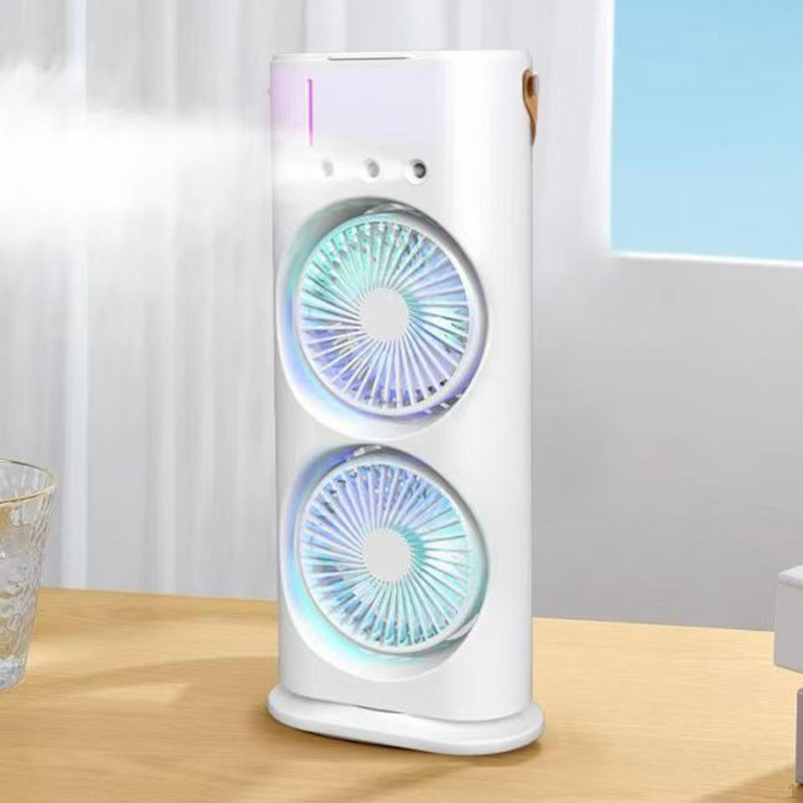 Portable Desk Air Circulation Practical Thoughtful Gift Oscillating Fan Cooling for Desktop Bedroom