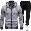 Men's Autumn/Winter Hooded Sweatshirt & Pants Set