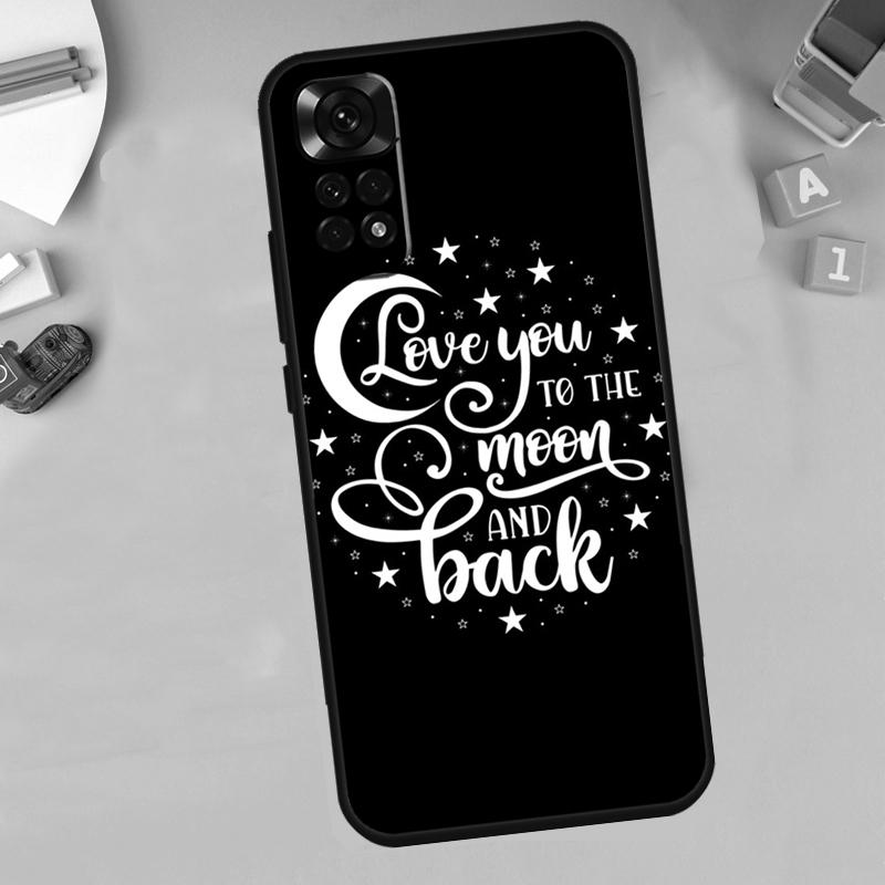 

Love You To The Moon And Back Art For Xiaomi Redmi Note 13 10 12 11 14 15 Pro Plus Phone Case For Redmi 15 13C 12C 14C 10C 15C Redmi Note 14 Pro 5G