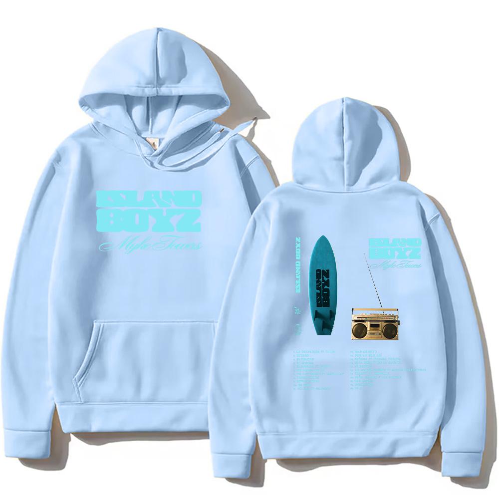 Bluzy z grafiką rapera Myke Towers Myke Towers LA PANTERA NEGRA 2025 Bluza z albumu Moda Hip Hop Streetwear Bluza unisex