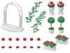 Sylvanian Families Town Arch Flower [Rose & Pot] TF-02