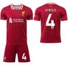 2024-25 Liverpool rotes Heimtrikot #7 Wirtz #11 Salah Fußballtrikots
