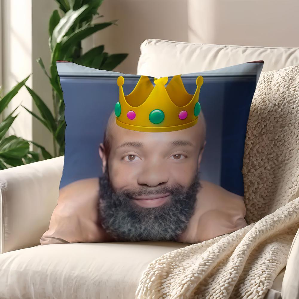 M-Michael W-Willis Heard Cushion Cover Best Home Office Coffee Pillow Sofa Printing Decoration Room Shop Car Nordic Simplicity