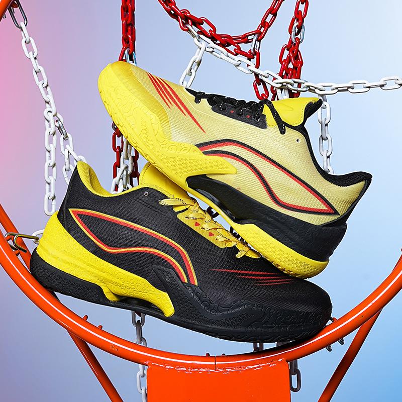 2025 spring new sharp blade 5 basketball shoes men's and women's mandarin duck sneakers non-slip and wear-resistant cement ground actual combat studen