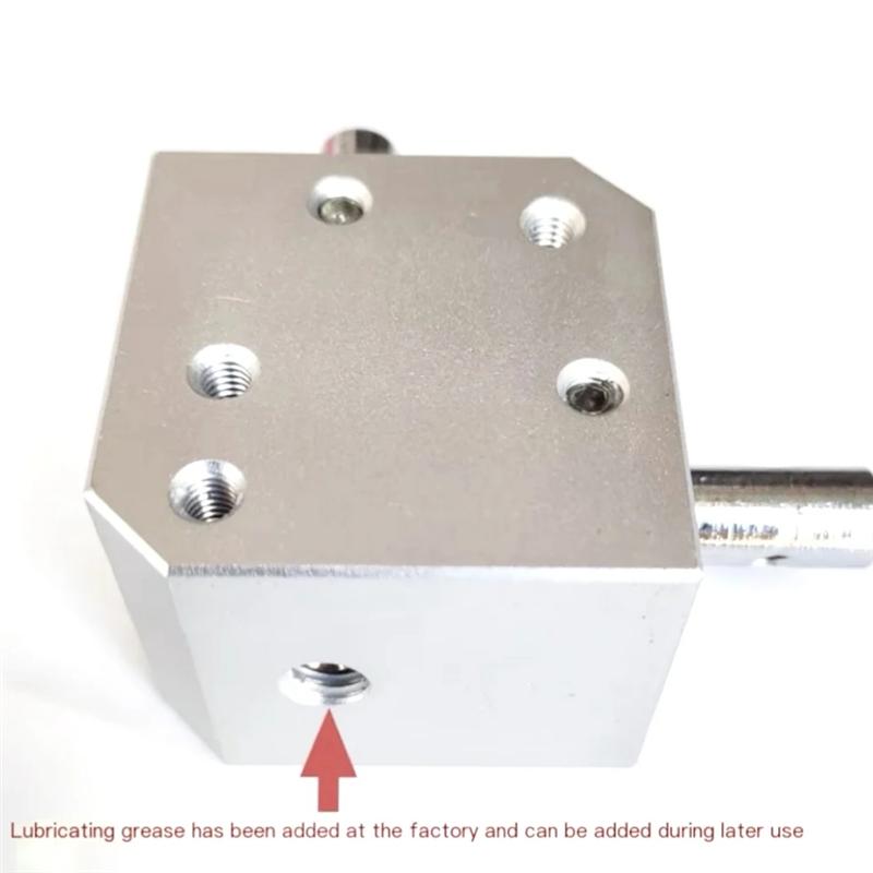 

HHO-Aluminum Right Angle Commutator 8MM Small Precision Steering 1M 20T Below 2000RPM срібний