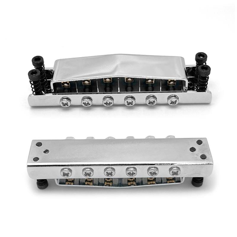 Verstellbare Tune-o-matic Brücke Für LP-Style E-Gitarre Mit Präzisem Saitenabstand Und Verbessert Den Ton