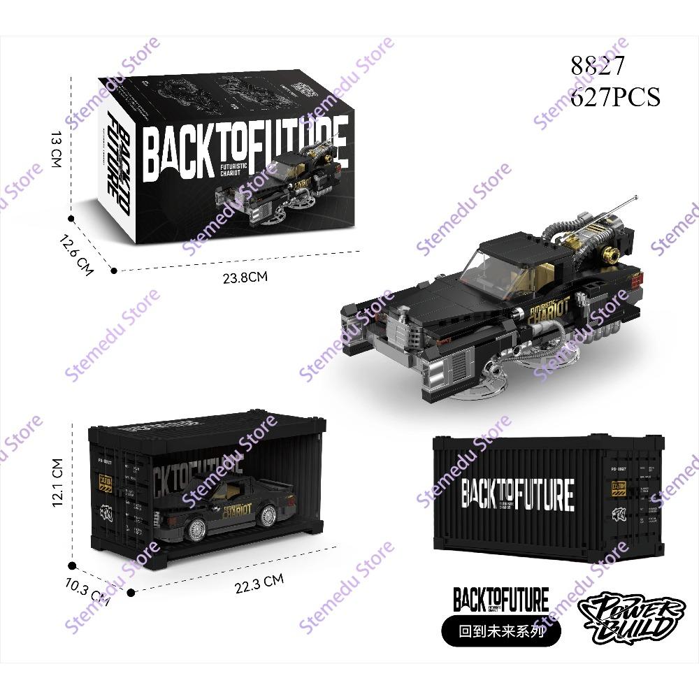 MOC PB8801-8849 Technischer Speed Champion MX5 Rennwagen Modell Wohnmobil Container Baustein Ziegelstein Montage Spielzeug Kinder Weihnachtsgeschenk